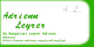 adrienn leyrer business card